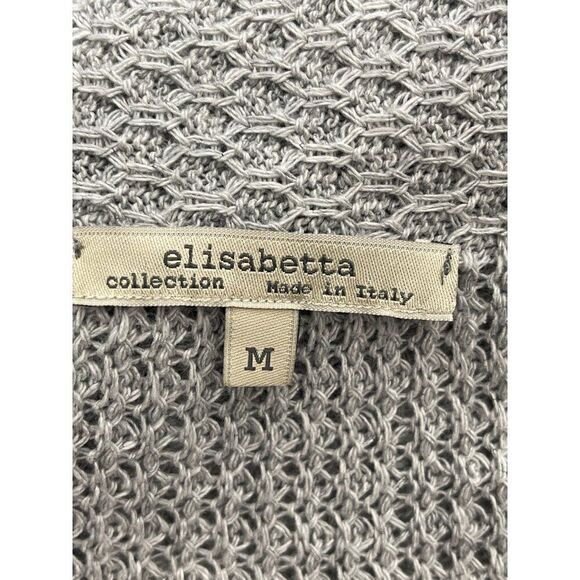 Elisabetta Collection Open Front Cardigan Size M - Picture 9 of 9